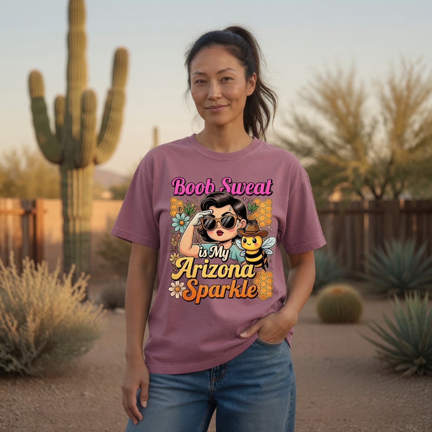 Boob Sweat Is My Arizona Sparkle