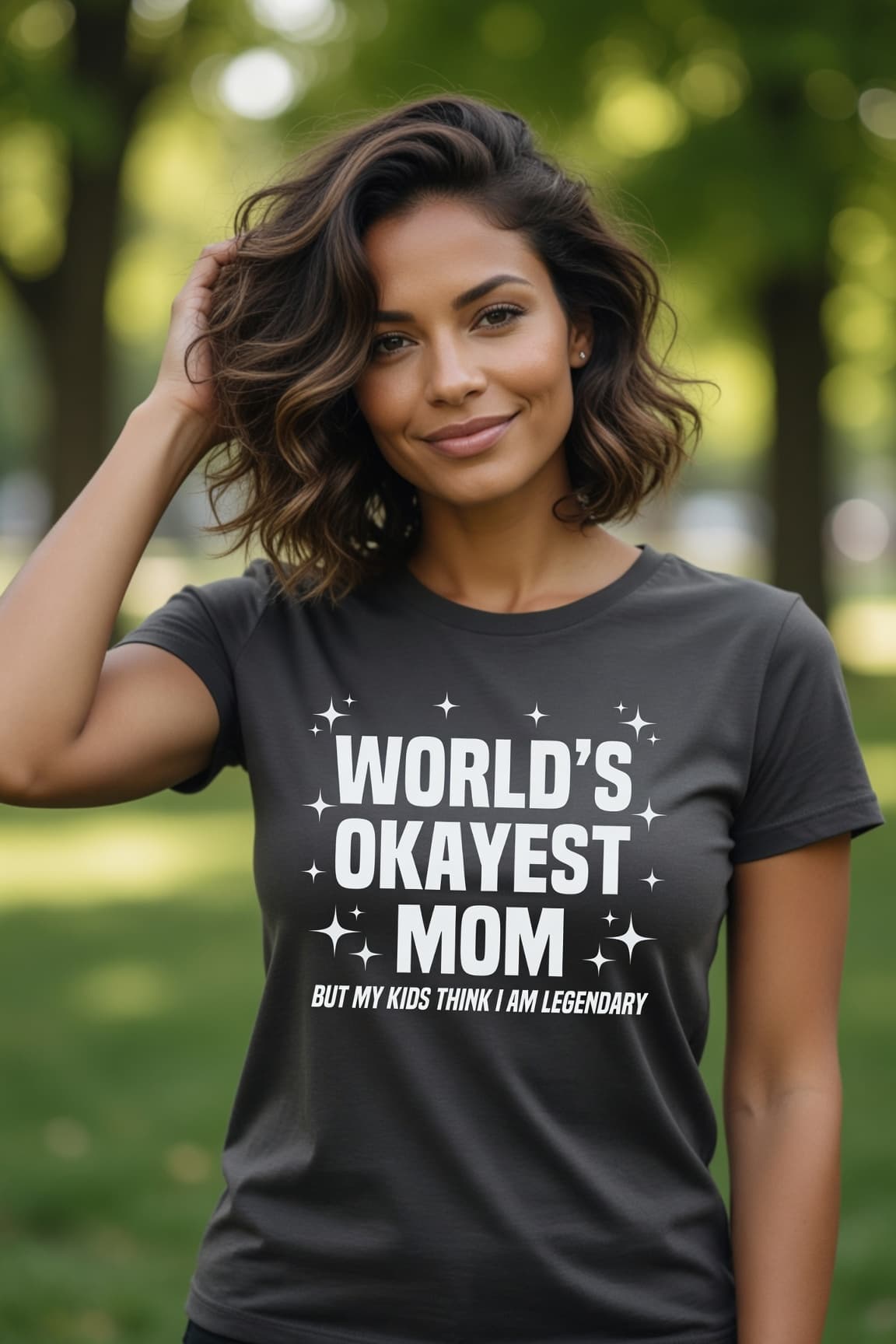 World's Okayest Mom Tee